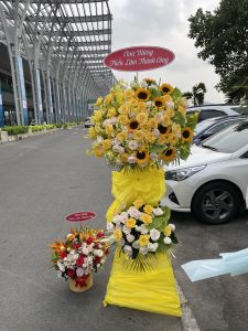 Hoa khai trương Bàu Đồn
