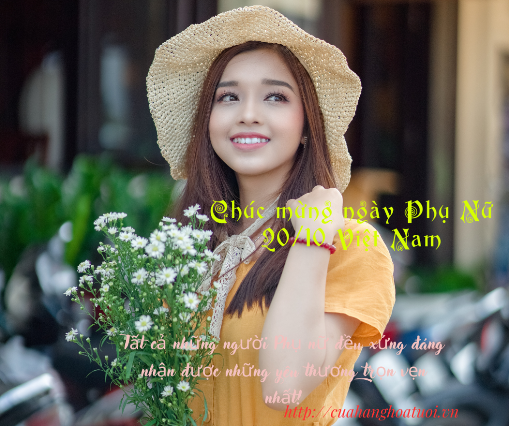 Hoa Chúc Mừng Ngày Phụ Nữ Việt Nam 20/10 tại Tp.Hồ Chí Minh - Đặt Ngay tại Cuahanghoatuoi.vn