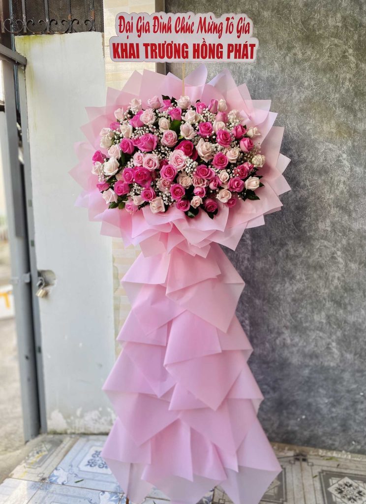 Dịch Vụ Đặt Hoa Khai Trương Phường Xuân Hòa Uy Tín Giao Nhanh.