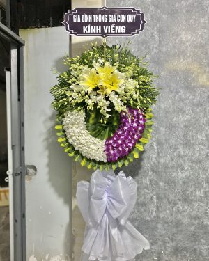 Đặt Vòng Hoa Tang Lễ Xã Đức Hòa Online Giá Tốt